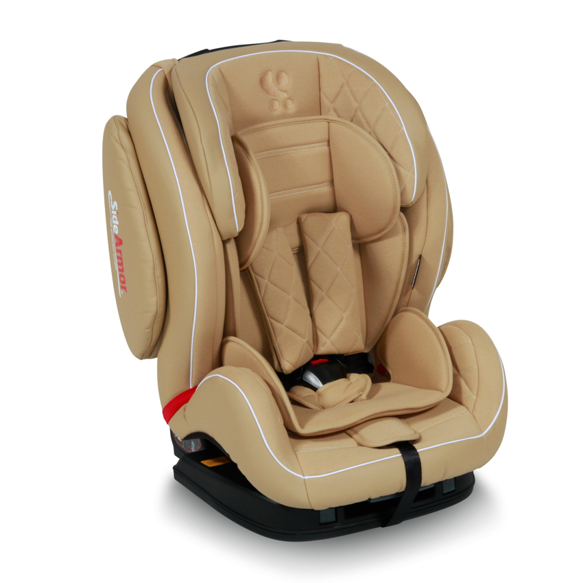 Παιδικό Κάθισμα Αυτοκινήτου Mars + SPS Isofix Beige Leather Lorelli