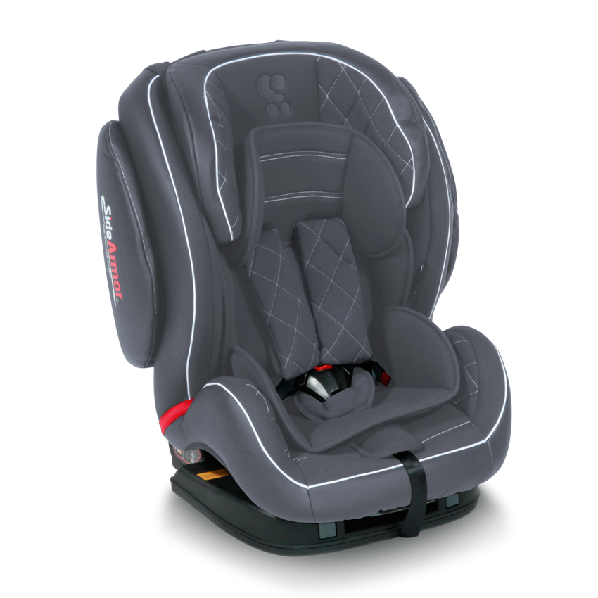 Παιδικό Κάθισμα Αυτοκινήτου Mars + SPS Isofix Dark Grey Leather Lorelli