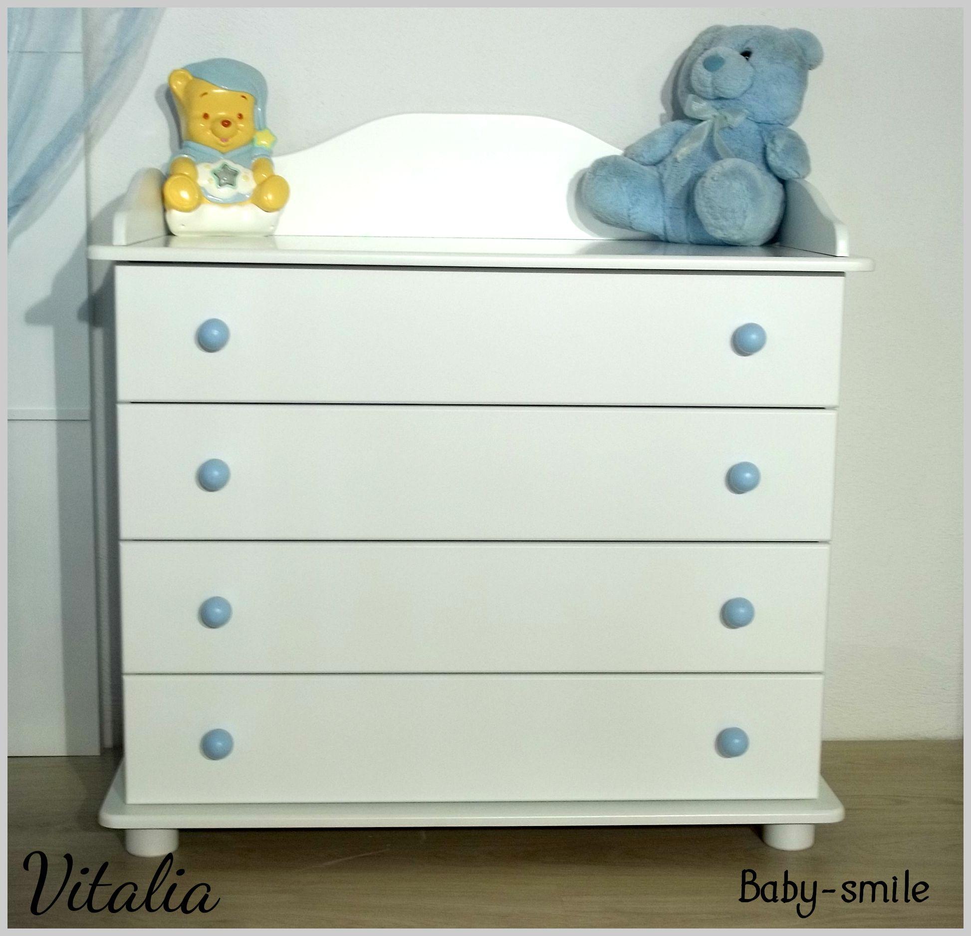 Βρεφική συρταριέρα αλλαξιέρα Vitalia Baby Smile