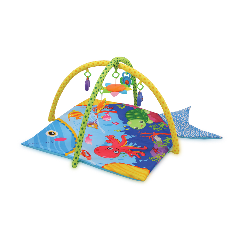 Βρεφικό Γυμναστήριο με Δραστηριότητες Playmat Ocean Lorelli
