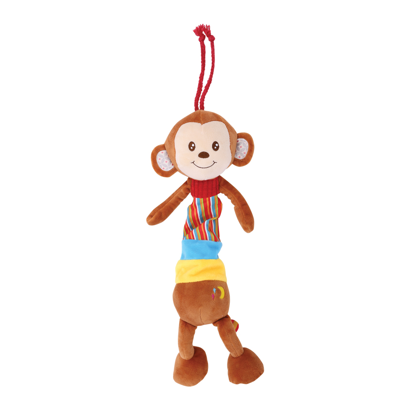 Λούτρινο Μουσικό Παιχνίδι Πιθηκάκι Musical toy Monkey Lorelli
