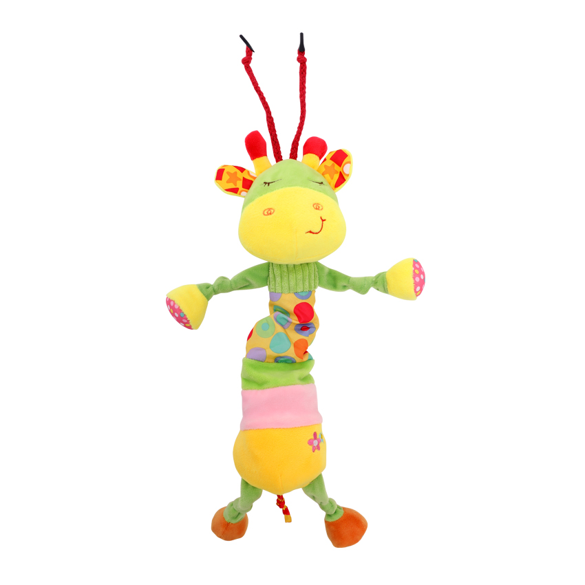 Λούτρινο Μουσικό Παιχνίδι Καμηλοπάρδαλη Musical toy Giraffe Lorelli