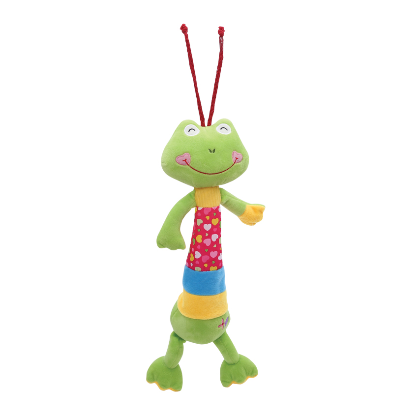 Λούτρινο Μουσικό Παιχνίδι Βατραχάκι Musical toy Frog Lorelli