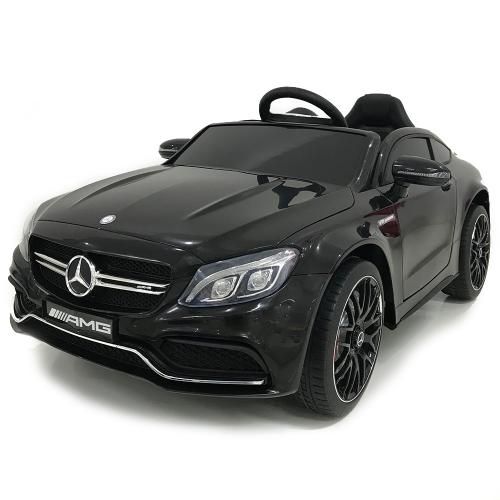 Παιδικό Ηλεκτροκίνητο Αυτοκίνητο 12V Mercedes-Benz C63s QY1588 Black Cangaroo-Moni