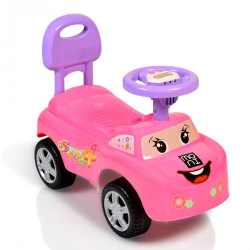 Keep Riding 618A Cangaroo-Moni Παιδικό Αυτοκινητάκι-Στράτα Pink
