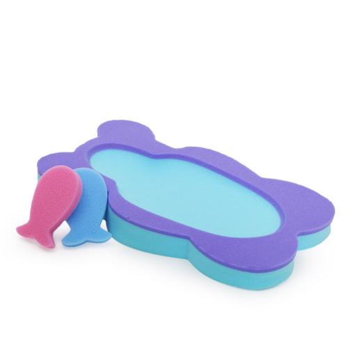 Πυκνό Midi Αντιολισθητικό Σφουγγάρι Baby Bathtub Pad Violet 1445 Cangaroo-Moni