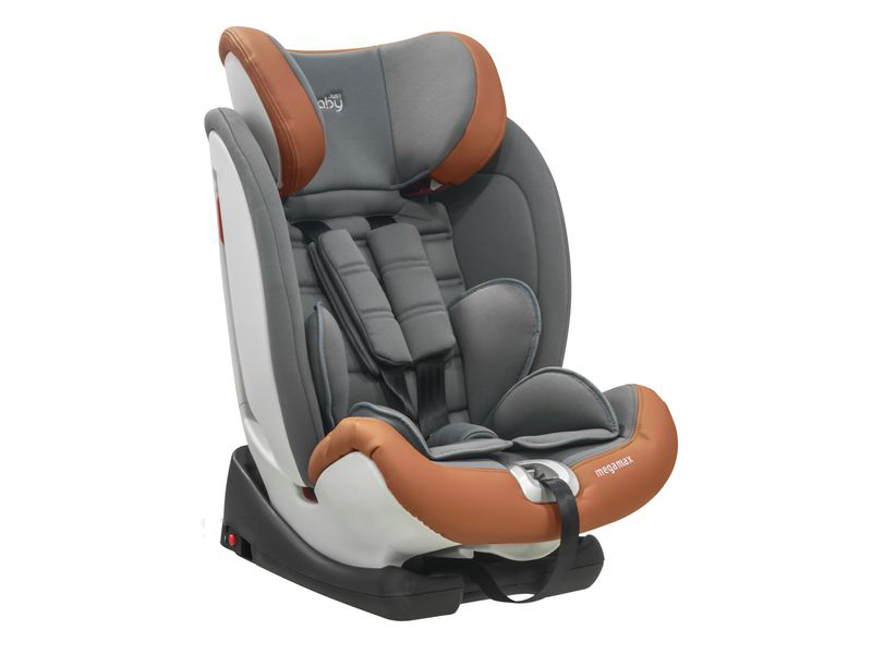 Παιδικό Κάθισμα Αυτοκινήτου Mega Max Grey 9-36 Kg Isofix Just baby