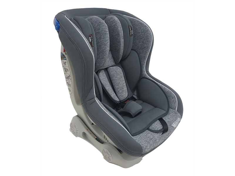 Παιδικό Κάθισμα Αυτοκινήτου Ασφαλείας Milan-2 Grey Group 0-18 Kg Just Baby