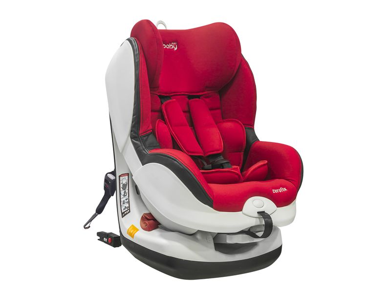 Παιδικό Κάθισμα Αυτοκινήτου Ασφαλείας Zerofix Red Group 0-18 Kg Isofix Just Baby