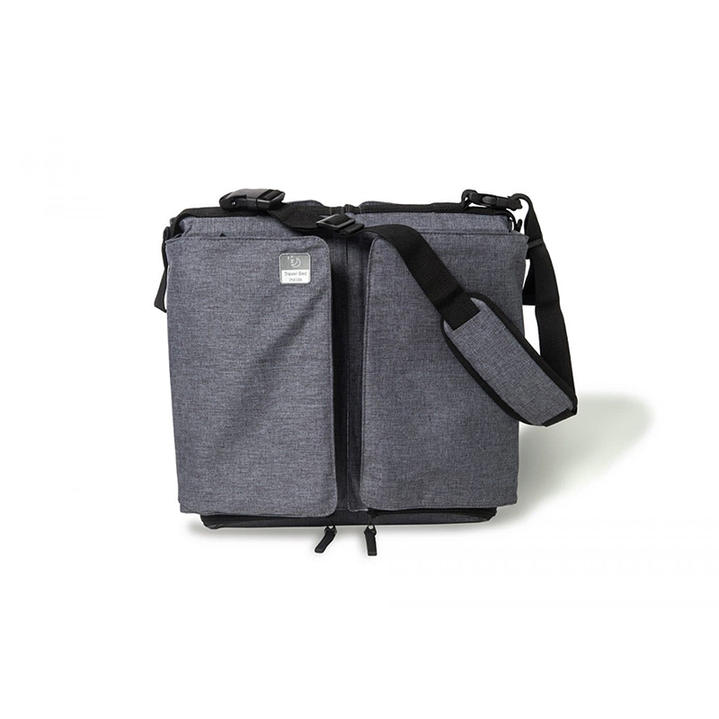 Doomoo Tσάντα Ταξιδιού που Μετατρέπεται σε Port Bebe Baby Travel Grey