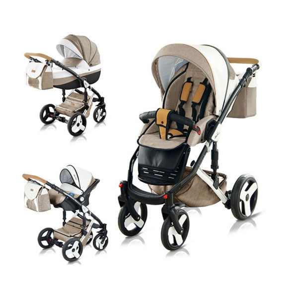 Milu Kids Σύστημα Μεταφοράς Starlet New 3 in 1 ST 41 Beige Special Edition