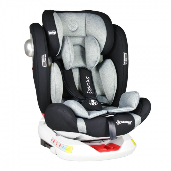 Macan Bebe Stars 920-188 Παιδικό Κάθισμα Αυτοκινήτου Isofix 360° Grey