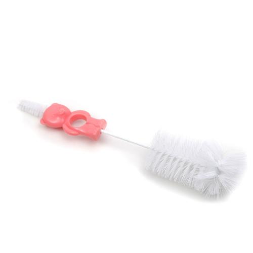 Cangaroo - Moni Βούρτσα Καθαρισμού Μπιμπερό και Θηλών Bottle brush 2 σε 1 BE833H-A Pink