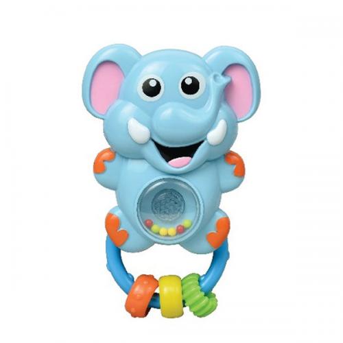 WD3661 Baby Rattle Animal Cangaroo - Moni Παιδική Κουδουνίστρα Ελεφαντάκι με Λαβή 