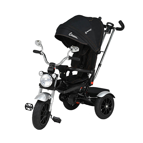 Chopper 6 σε 1 Bebe Stars Τρίκυκλο Ποδηλατάκι 814-188 Black