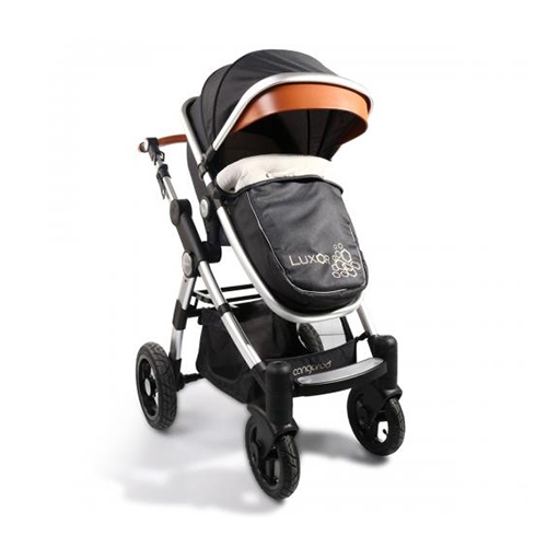 Luxor Cangaroo - Moni 3800146234546 Πολυκαρότσι 2 σε 1 Black