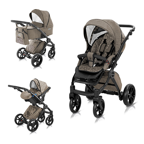 Milu Kids Σύστημα Μεταφοράς Modern 3 in 1 Mod 05 Beige