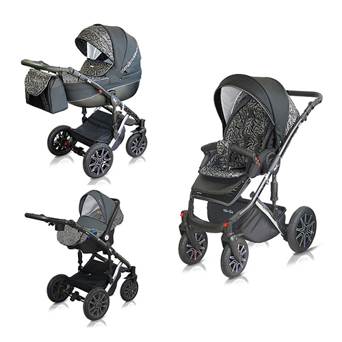 Milu Kids Σύστημα Μεταφοράς Starlet 3 in 1 ST 31 Black Special Edition
