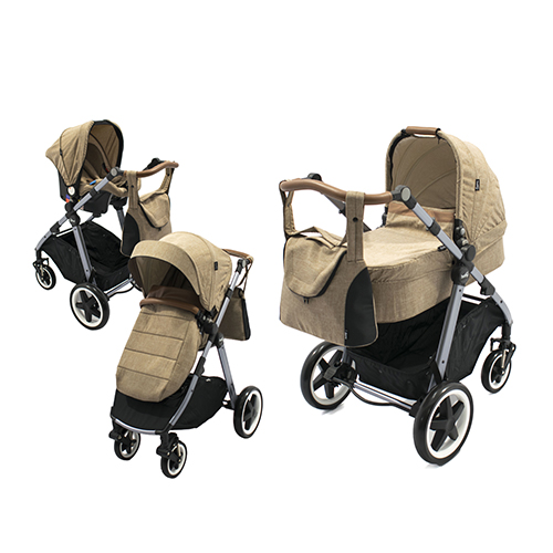 Πολυκαρότσι 3 σε 1 Oasis Brown Just Baby