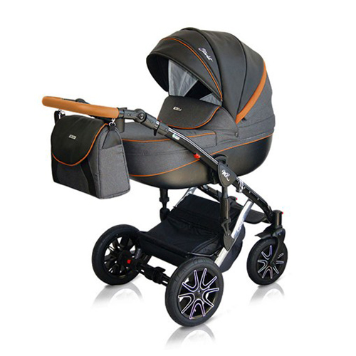 Milu Kids Σύστημα Μεταφοράς Starlet 3 in 1 ST 26 Black-Orange Special Edition