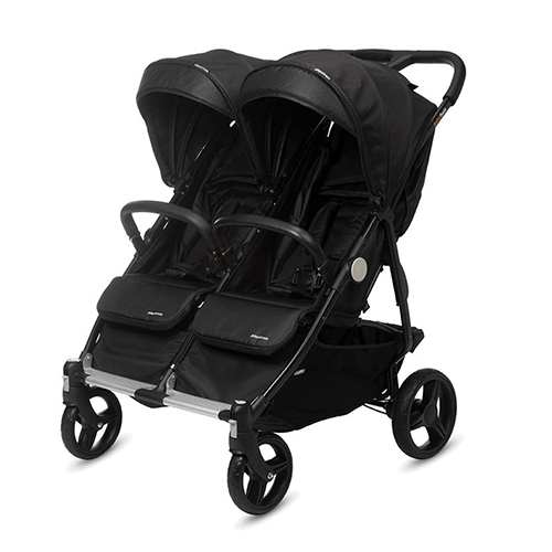 Καρότσι Διδύμων Baby Twin Irongate Black Casual play