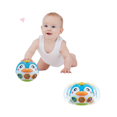 WD3733 Educating Ball Pinguin Μουσικό Παιχνίδι Πιγκουίνος 3800146262808