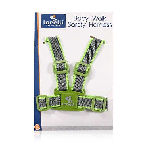 Baby Walk Safety Harness Lorelli 10010051252 Grey and Green