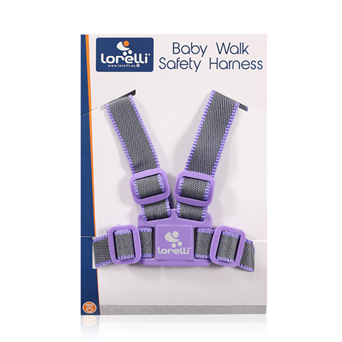 Baby Walk Safety Harness Lorelli 10010051265 Grey and Violet