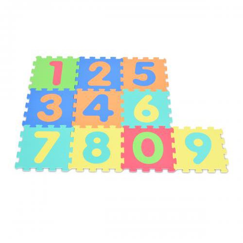 Toys Mat Numbers 1001B3 Παζλ Δαπέδου 10τμχ με Αριθμούς 3800146221126