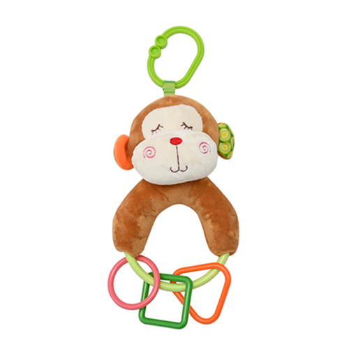 Rattle Figures Monkey Lorelli Κρεμαστό Παιχνίδι Μαϊμουδάκι 10191400002