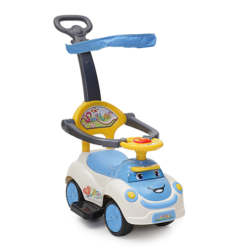 Ride On Car Smile Cangaroo - Moni Αυτοκινητάκι Περπατούρα 3800146241414 White
