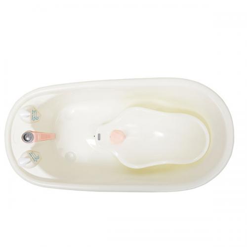 Bubble Cangaroo Moni Μπάνιο με Θερμόμετρο Και Γλίστρα 3800146261801 Pink