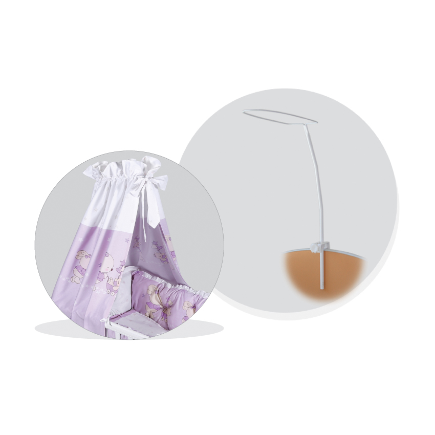 ,Μεταλλική Βάση Στήριξης Κουνουπιέρας Canopy Holder Lorelli 1018001