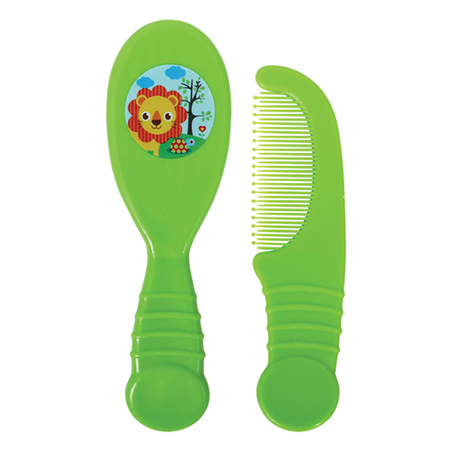 Σετ Χτένα Βούρτσα Brush & Comb Zoo Green Lorelli 1024020