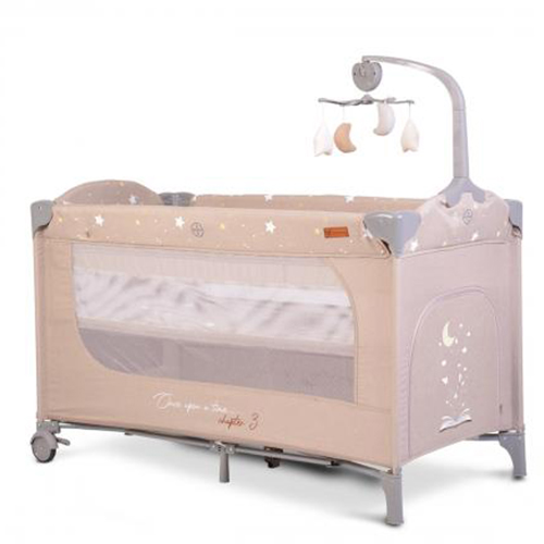 Once Upon a Time Cangaroo Παρκοκρέβατο 2 Επιπέδων 3800146248376 Beige