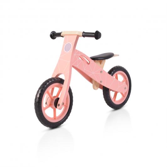 Wooden Balance Bike Pink 5018 Cangaroo - Moni Ξύλινο Ποδηλατάκι Ισορροπίας 3800146226367