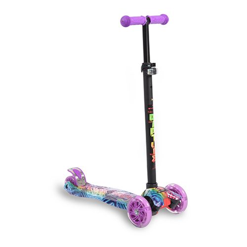 Rapture Byox Πατίνι με Φωτιζόμενες Ρόδες 3800146225698 Purple ( ΔΩΡΟ ΦΩΤΑΚΙ LED )