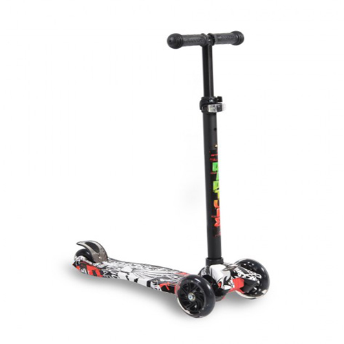 Rapture Byox Πατίνι με Φωτιζόμενες Ρόδες 3800146255428 Black ( ΔΩΡΟ ΦΩΤΑΚΙ LED )
