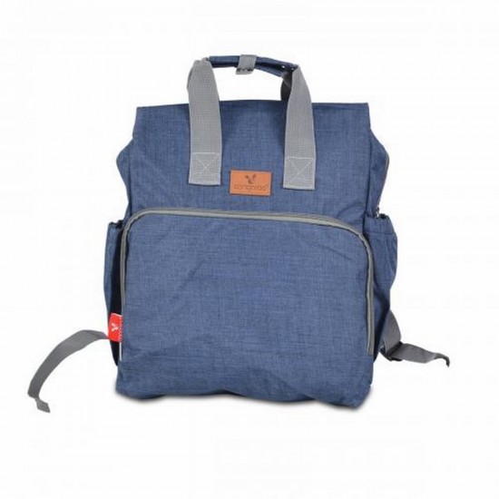 Lydia Cangaroo Moni Τσάντα Αλαξιέρα - Σακίδιο Πλάτης 3800146265656 Denim