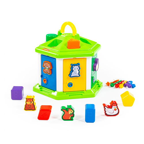 Παιχνίδι Ταξινόμησης Σχημάτων Σπιτάκι Polesie Play house 62307 