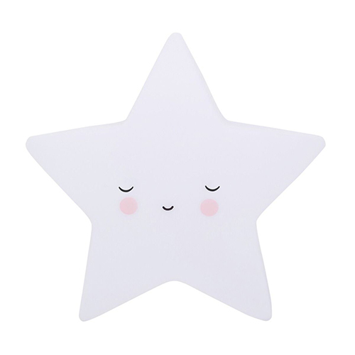 A Little Lovely Company Φωτάκι Νυκτός Little Light Sleeping Star LLSSWH71