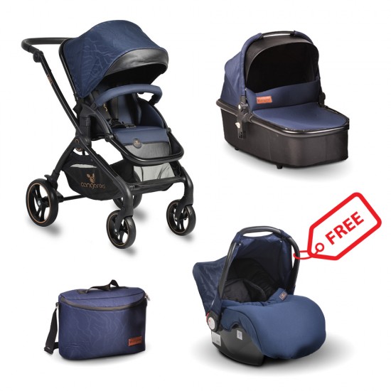 Mira Cangaroo - Moni Πολυκαρότσι 3 σε 1 3800146235253 Blue