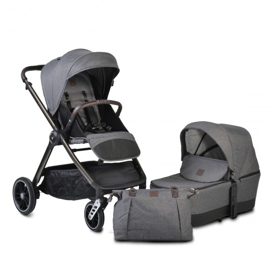Macan Cangaroo - Moni Πολυκαρότσι 2 σε 1 Grey 3800146235314