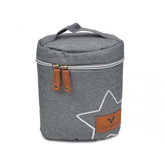 Βρεφική Ισοθερμική Τσάντα Charlie 3800146265595 Dark Grey Cangaroo - Moni