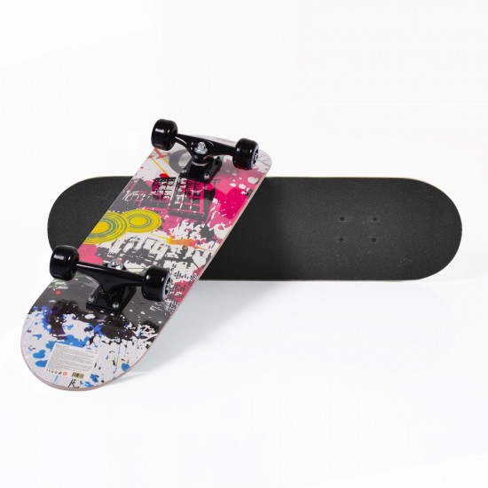 Τροχοσανίδα Skateboard Byox Lux 3006 Pink 3800146226442