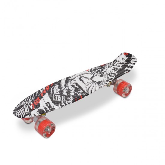 Τροχοσανίδα Skateboard Byox Skull 22 3800146226169