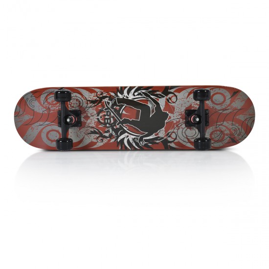 Τροχοσανίδα Skateboard Byox 3006 Β20 Graffiti Κόκκινο 3800146227227