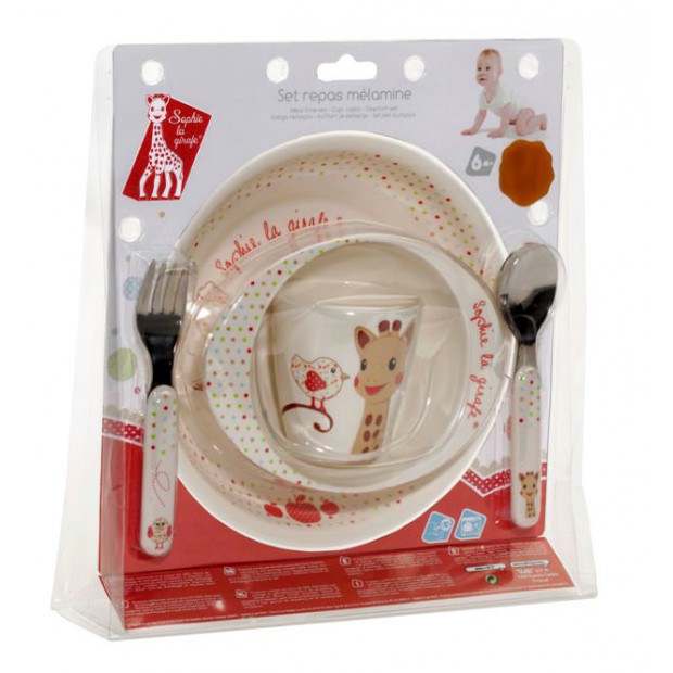 Sophie La Girafe Sophie La Girafe Melamine Mealtime Set - Balloon S460006