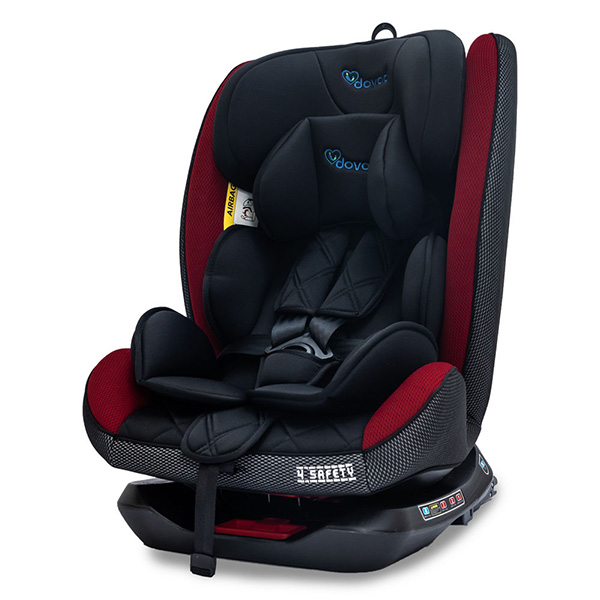 Dovadi Καθισματάκι Αυτοκινήτου Safety 360° Ruby Red 0-36 kg Με Isofix