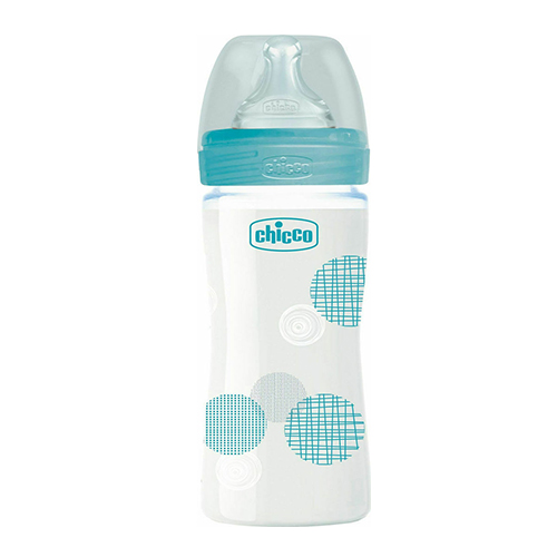 Chicco Γυάλινο Well Being 0m+ Ciel 240ml